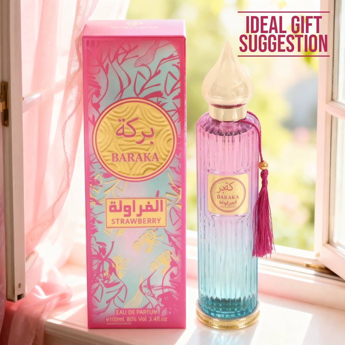 Baraka Strawberry Spray Perfume EDP 100ml Perfume For Women