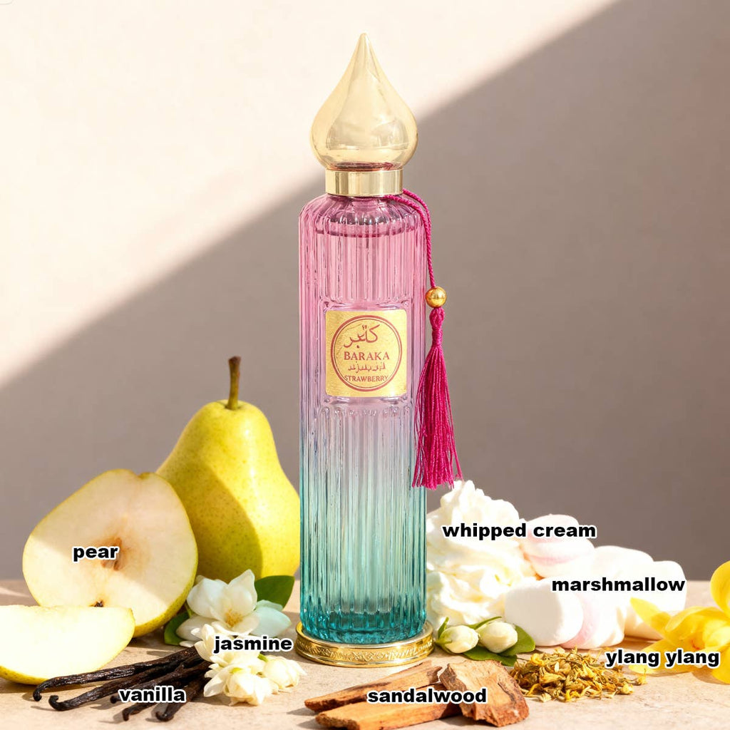 Baraka Strawberry Spray Perfume EDP 100ml Perfume For Women