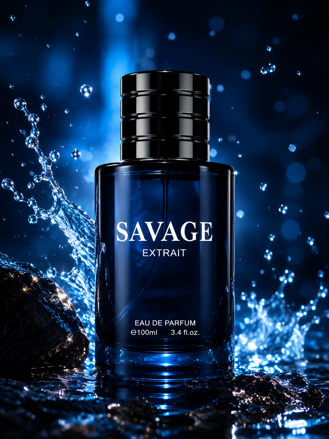 SAVAGE EXTRAIT by Fragrance Couture Eau de Parfum Spray 3.4 fl oz (100 ml)