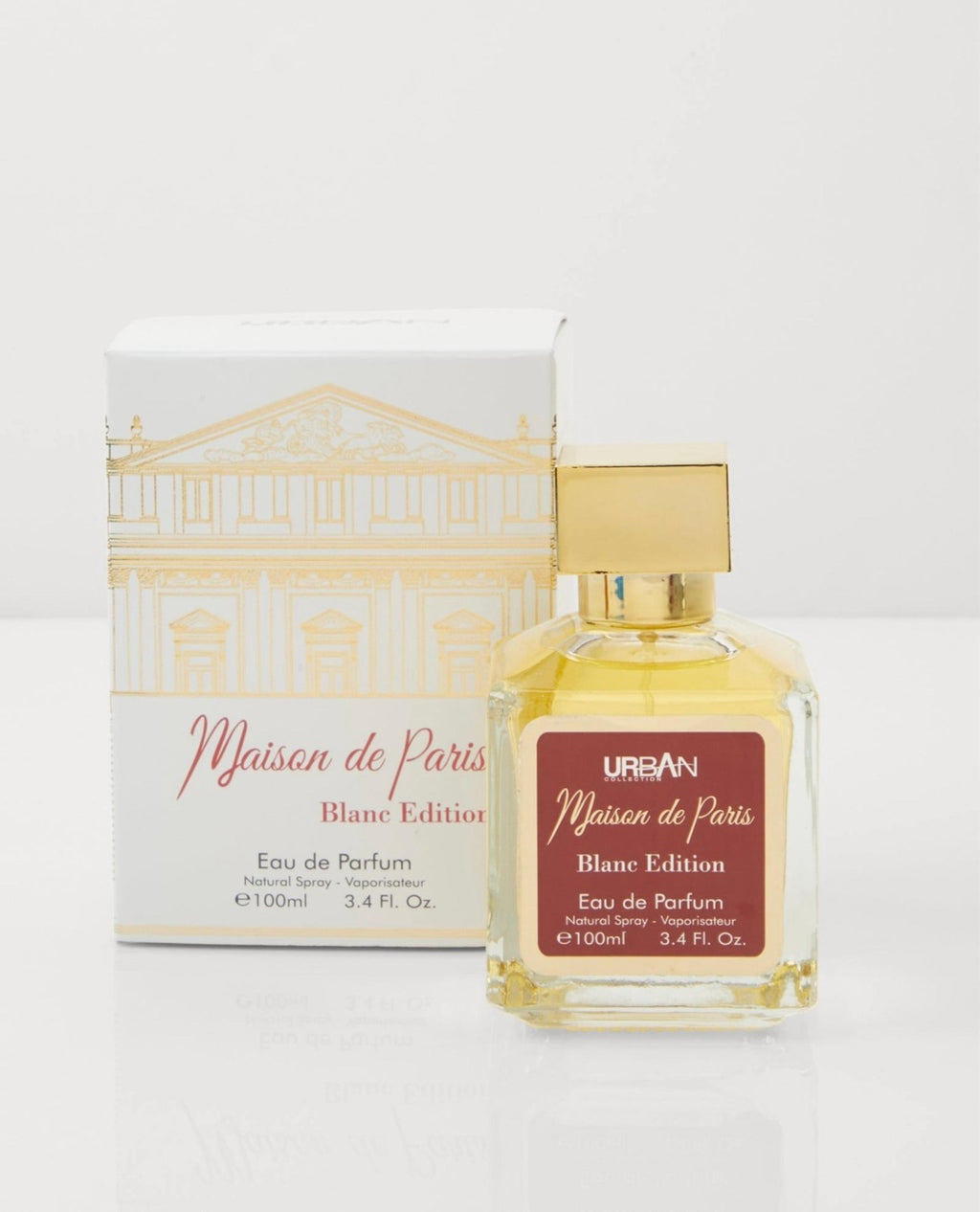 URBAN Collection Maison de Paris Blanc Edition Eau de Parfum Spray 3.4 fl oz