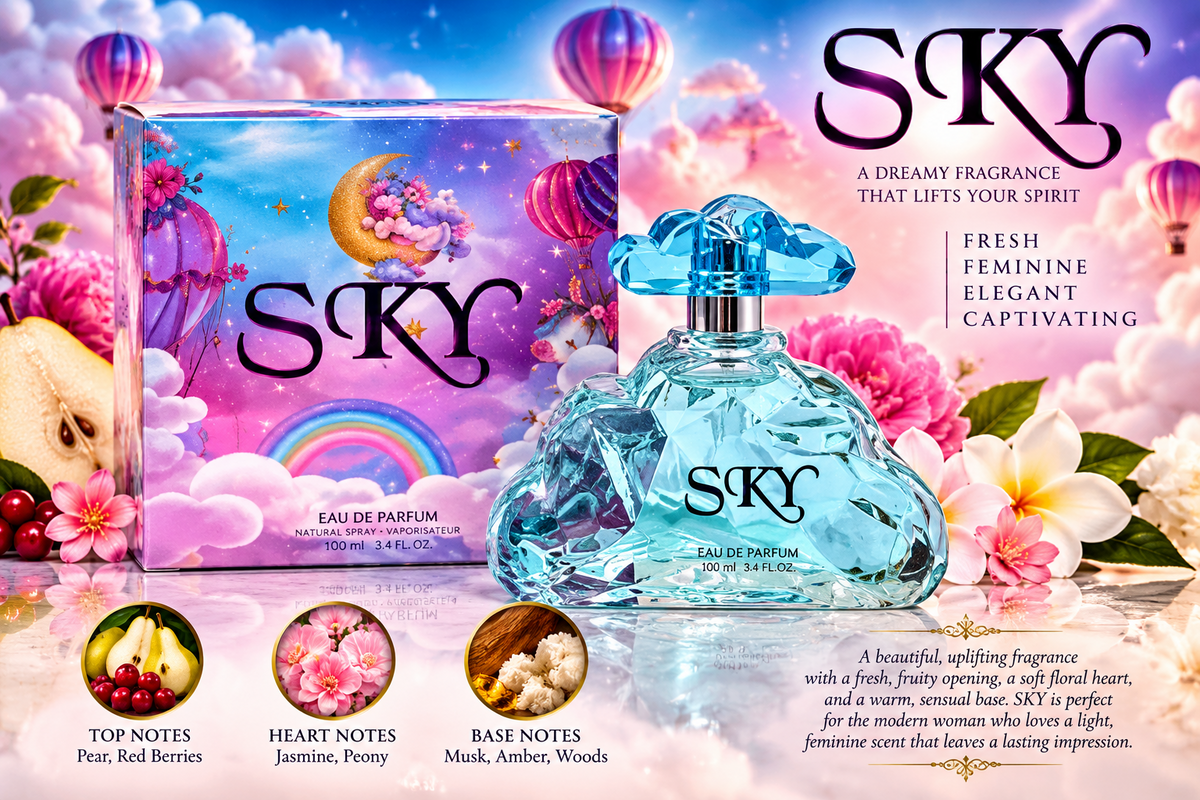 SKY Perfume Secret Plus For Women Eau de Parfum 3.4 OZ 100 Ml