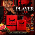 Player Red type cologne Player Red for men EDT 3.4 oz   New/Sealed Plastic