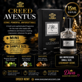 Creed Aventus Eau de Parfum Spray travel size 0.33 fl oz / 15 mL