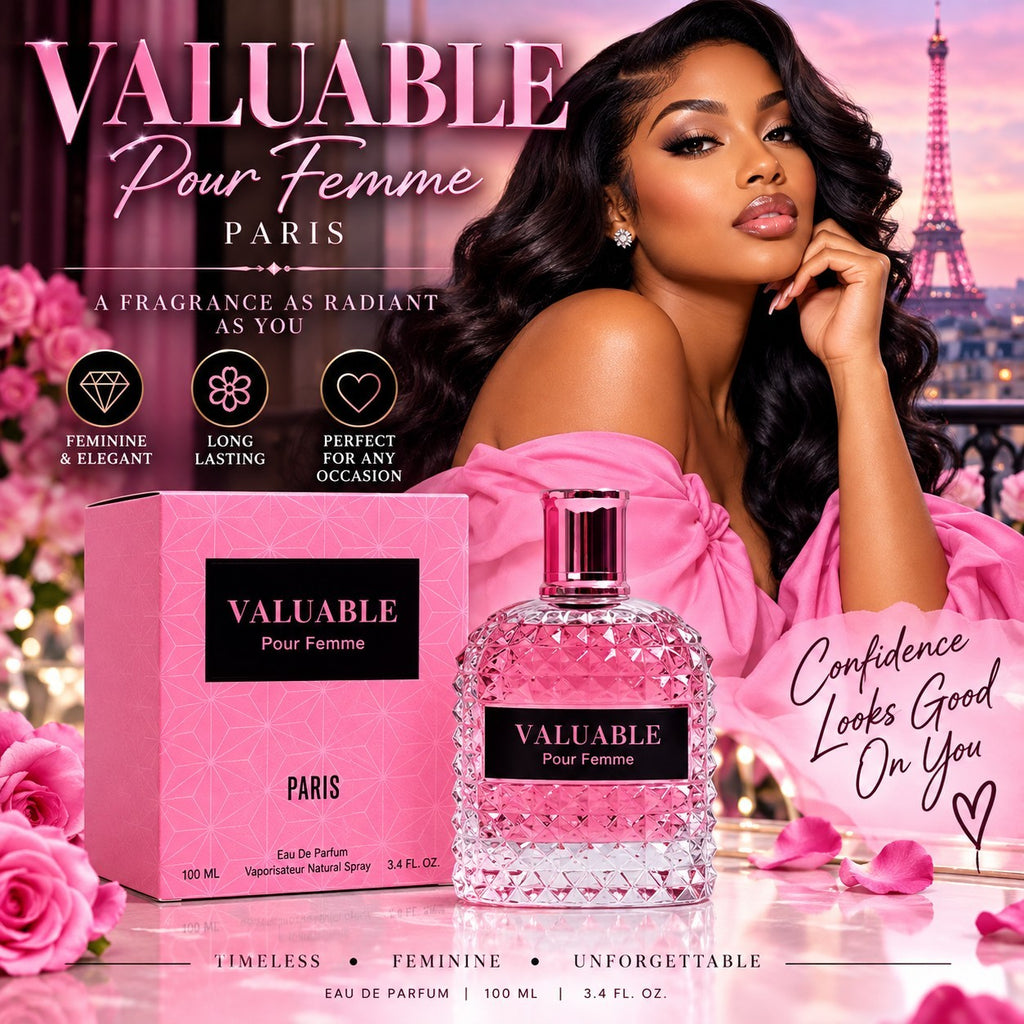 Valuable Pour Femme Paris Eau De Parfum Women's Perfume Scent 3.4 Oz