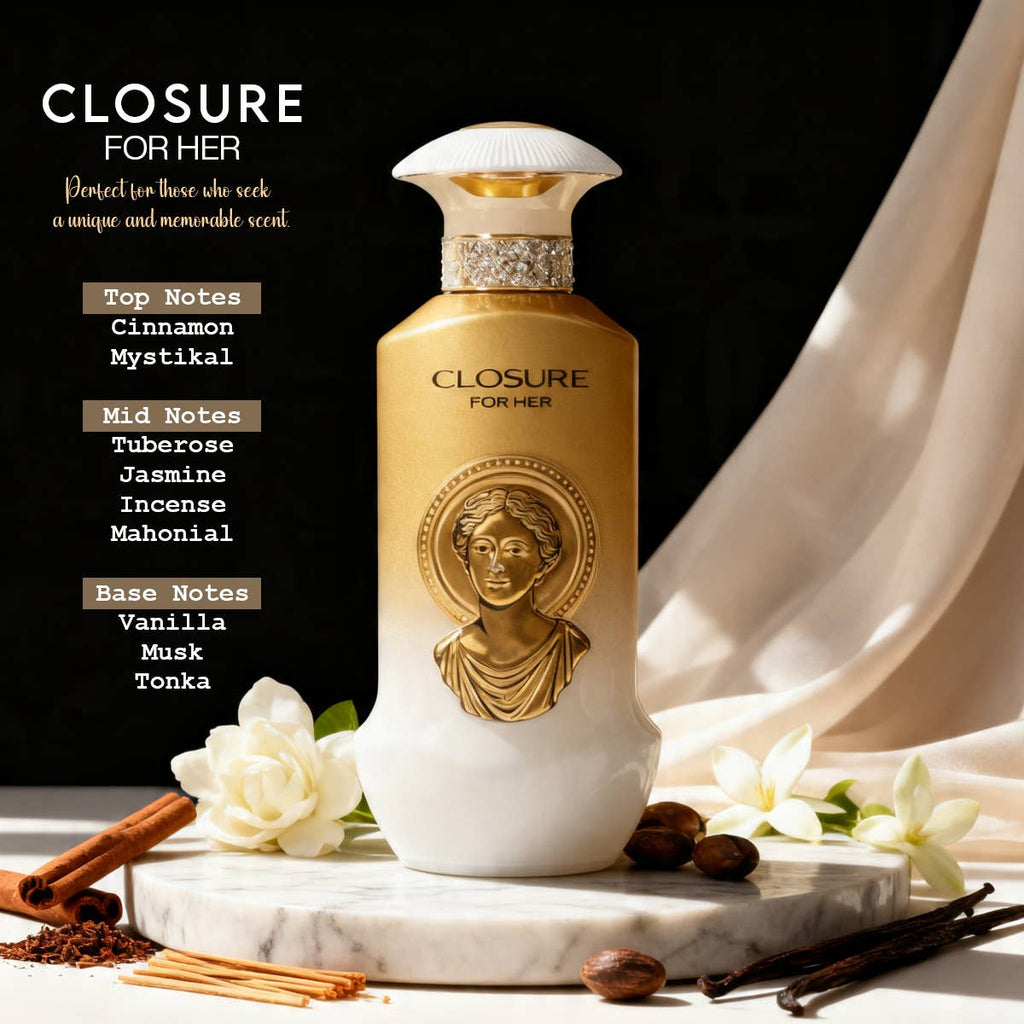Closure Spray Perfume Eau De Parfum For Women 100ml