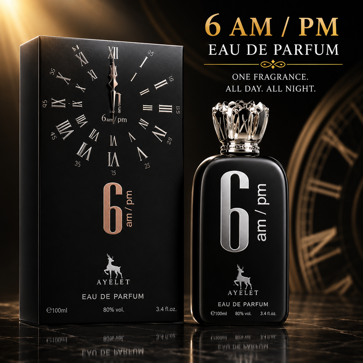 6 AM/PM Eau Parfum By Ayelet