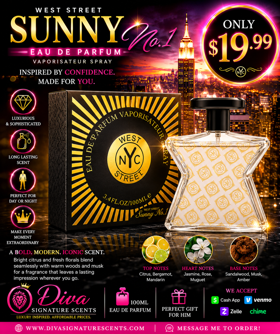 NYC West Street Sunny No.1 Eau De Parfum