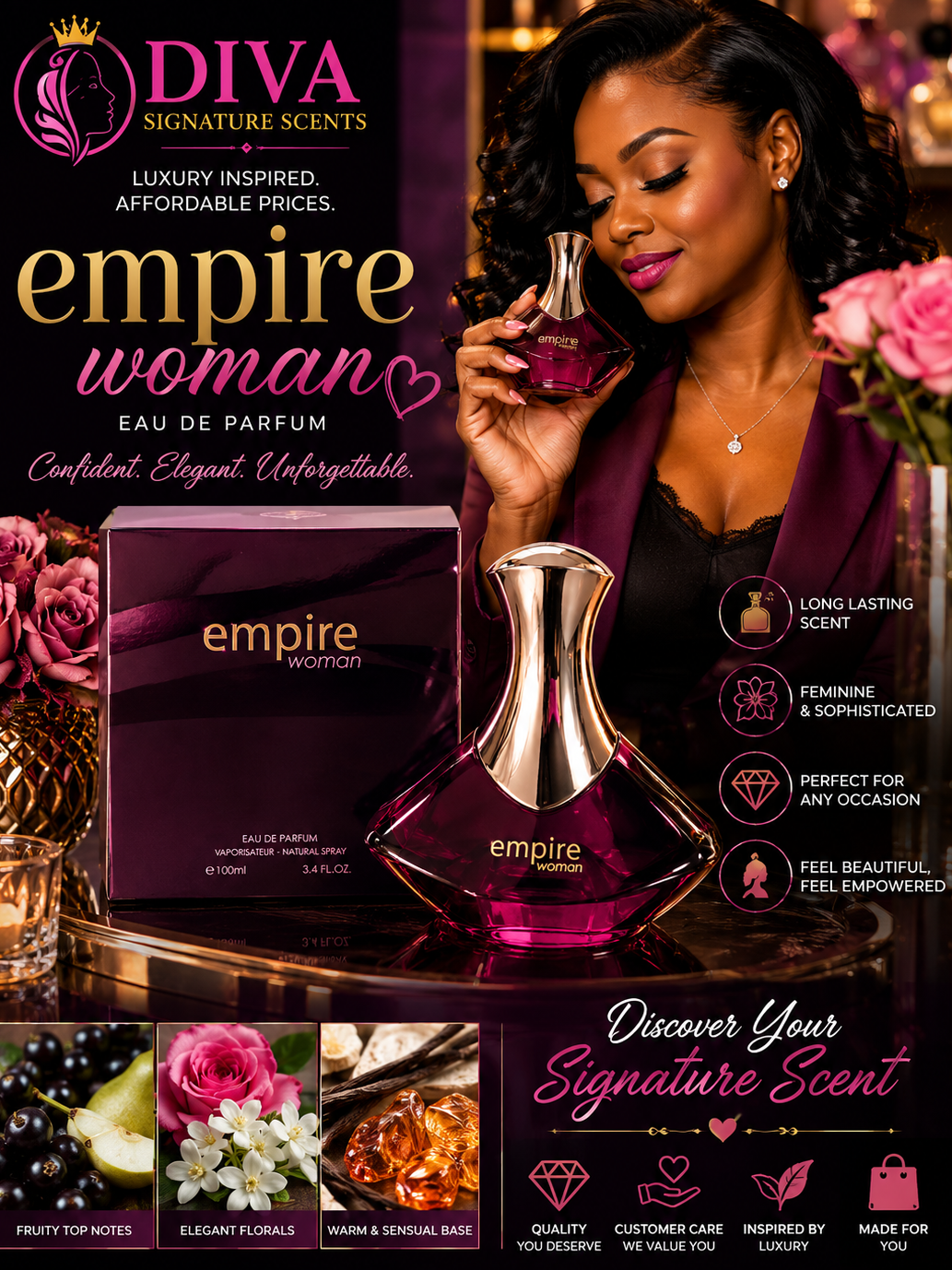 EMPIRE WOMEN BY FRAGRANCE COUTURE 100ML WOMEN