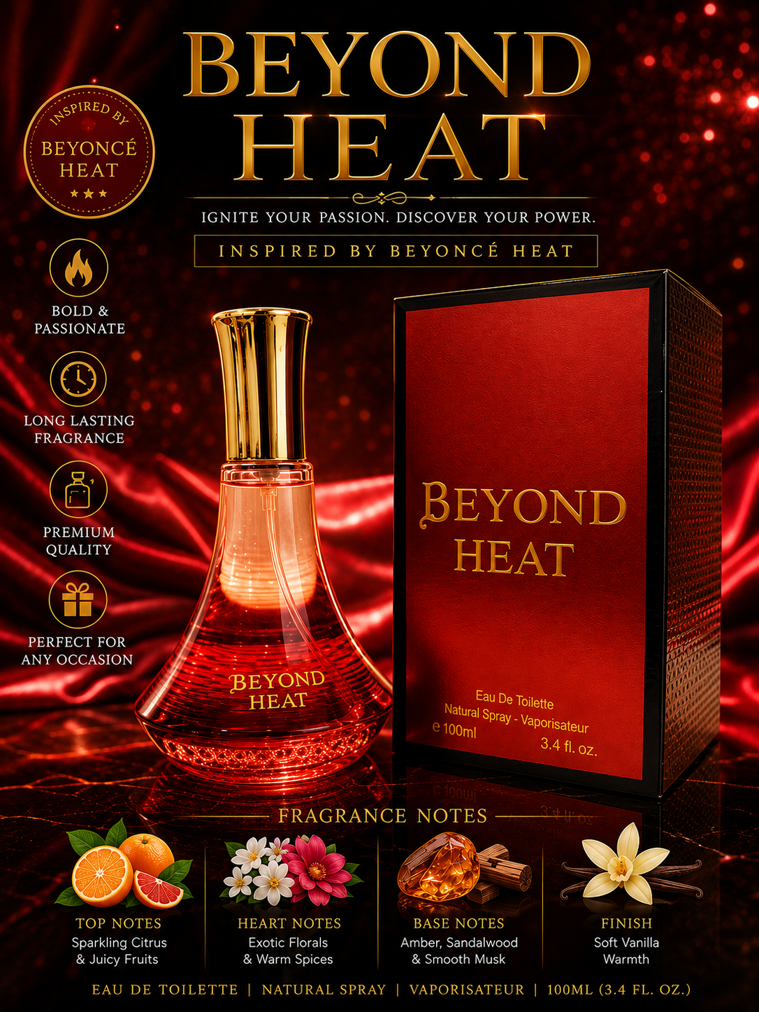 Beyond Heat Eau De Parfum Women 100ml