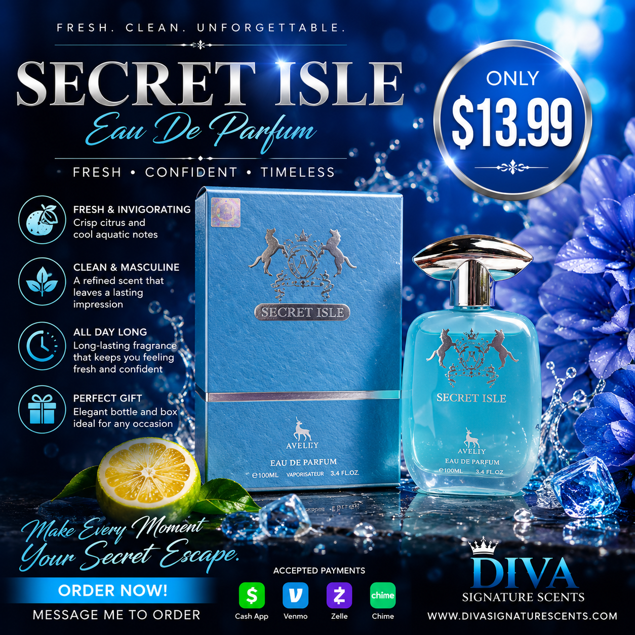 Secret Isle by Ayelet 100ml