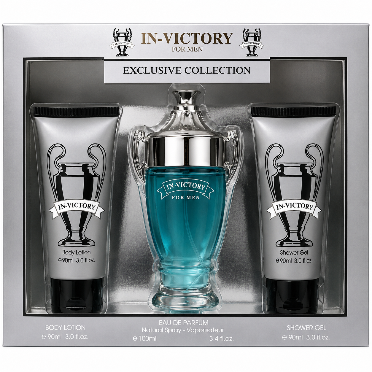 Share Fragrance Couture In-victory Infamous For Men 3pcs Gift Set Exclusive Collection