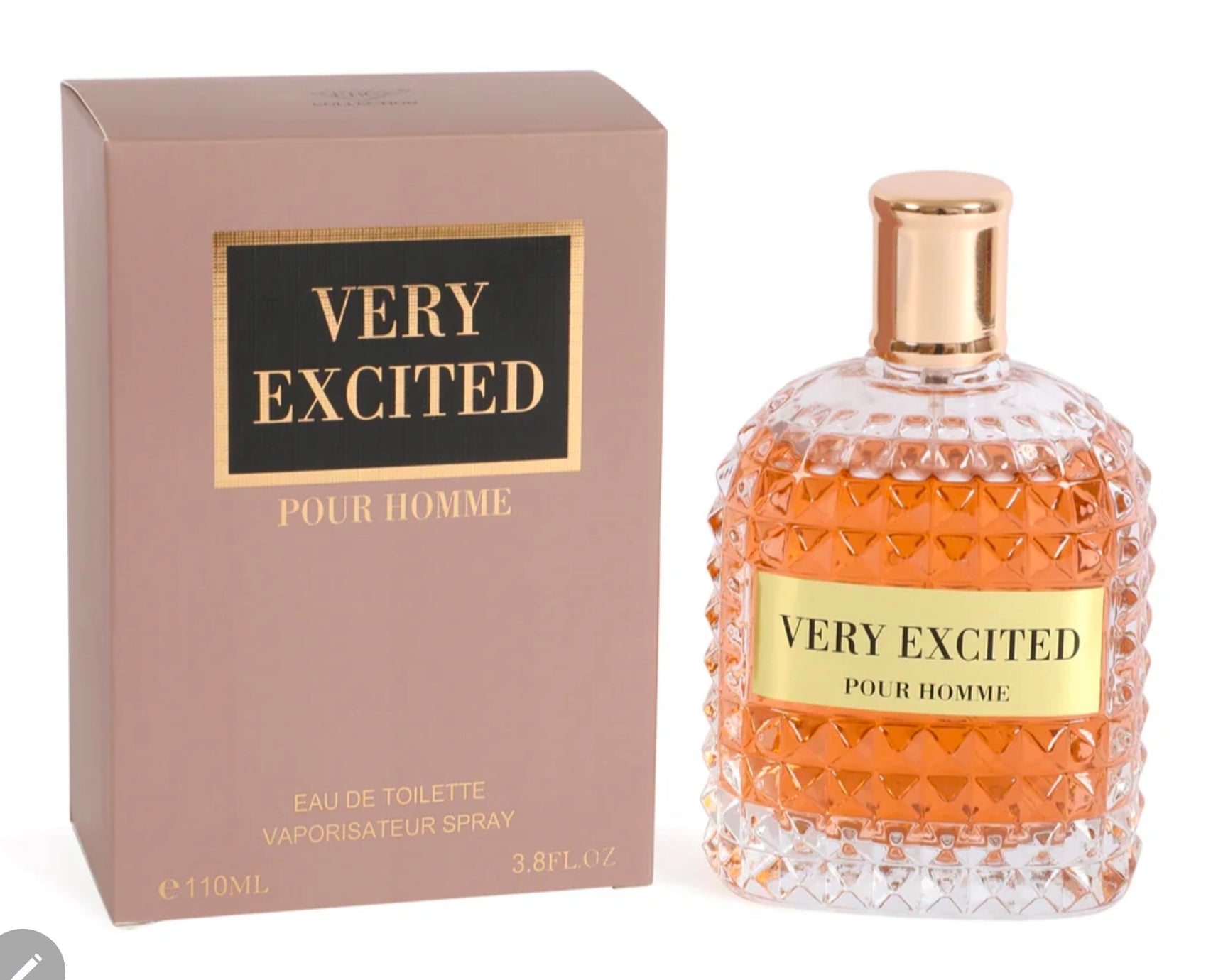 Very Excited Pour Homme Eau de Toilette Spray 3.8 fl oz