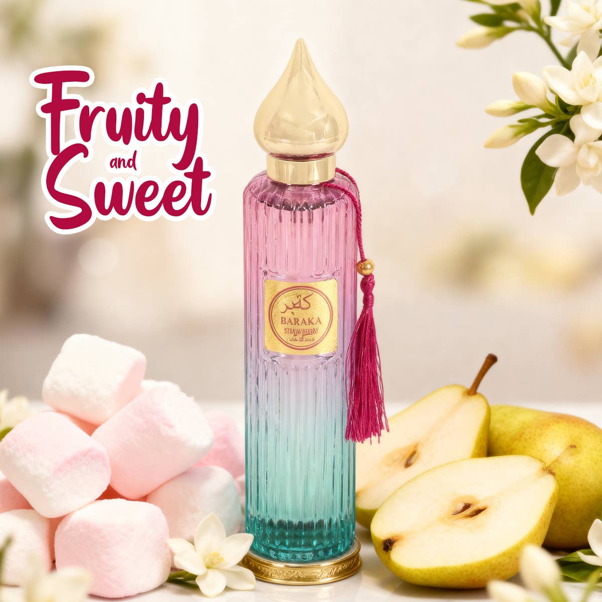 Baraka Strawberry Spray Perfume EDP 100ml Perfume For Women