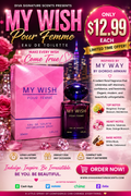 My Wish Eau De Parfum 100ml 3.4 fl oz