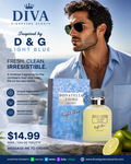 Fragrance Couture Donatello Uomo Milano Light Blue Men Eau de Toilette