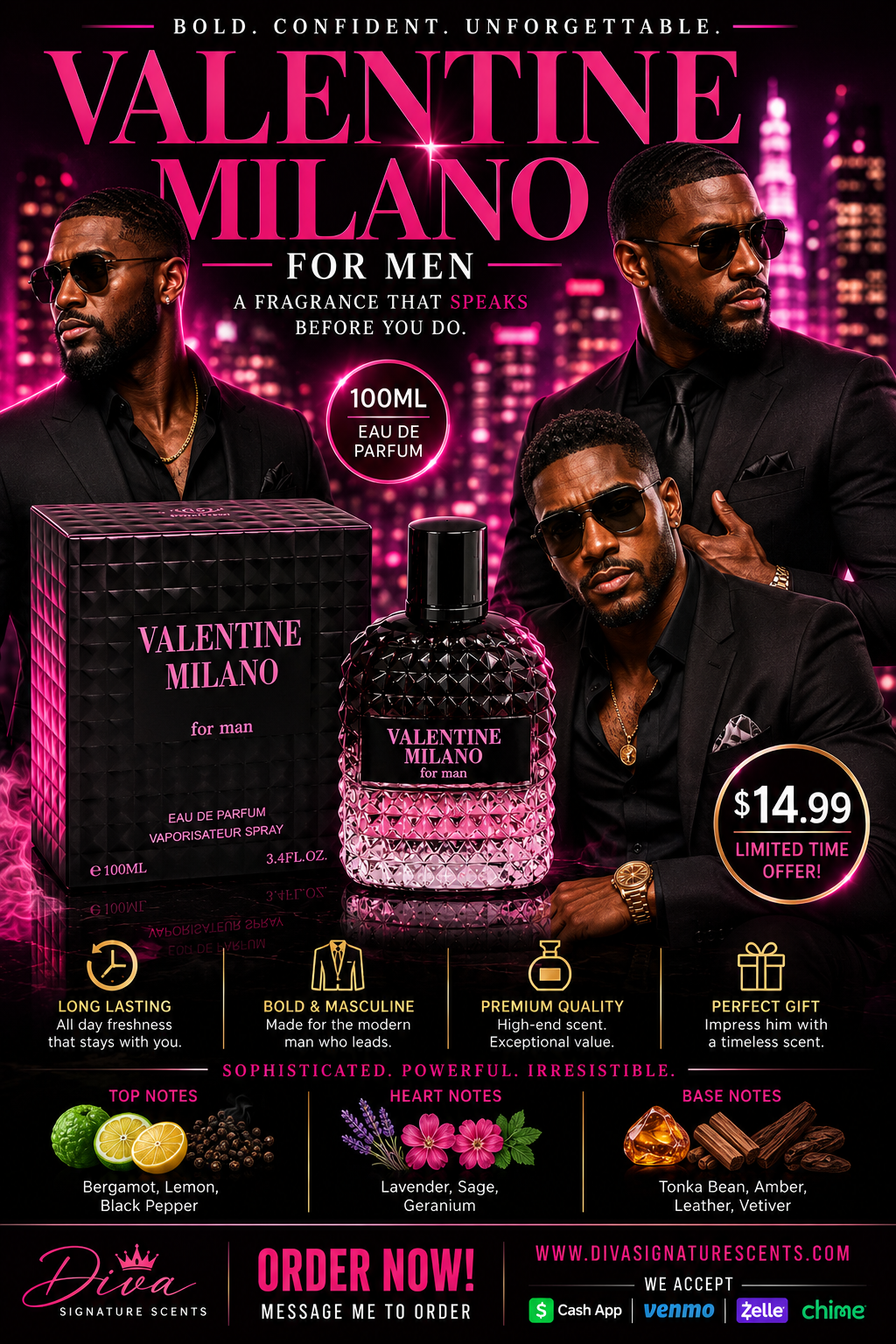 Valentine Milano for Men by Fragrance Couture