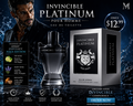 Invincible Platinum Pour Homme for Men