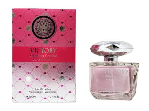 Glowing Crystal, Women Perfume Eau de Parfum Natural Spray - Sweet Freshness - Enchanting Fragrance - Great Holiday Gift - for All Day Use - a Classic Bottle, 3.4 Fluid Ounce/100Ml