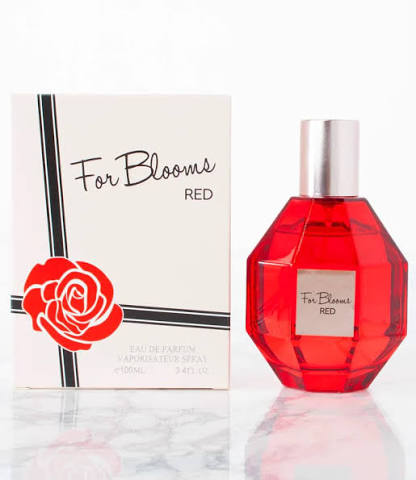 For Blooms Red by EBC for Women 100ml/3.4oz New with Box
