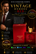 Vintage Heroes Red 100ml by Secret Plus