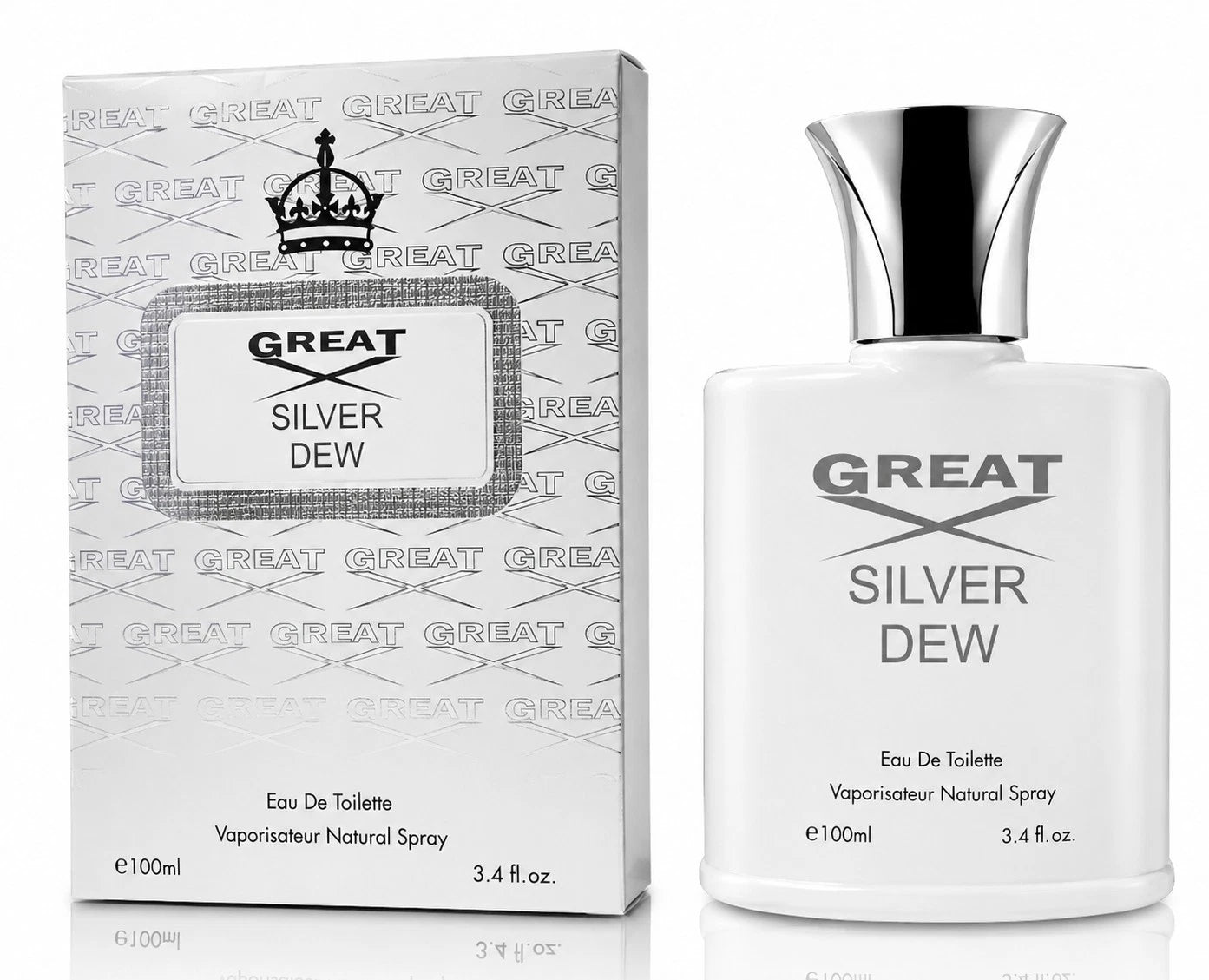 Great Silver Dew Eau De Toilette For Men